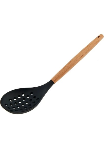 Bambu Saplı Siyah Kevgir