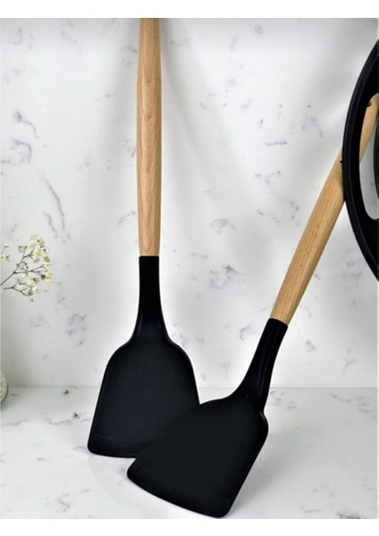 Cep Home Bambu Saplı Siyah Spatula