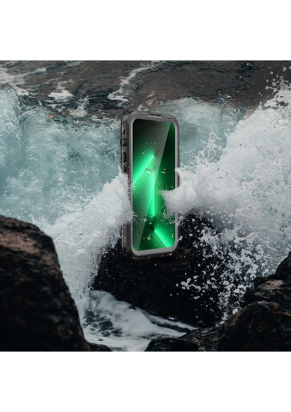 Apple iPhone 14 Pro Kılıf (2m) Su Geçirmez Tıpalı Kapak