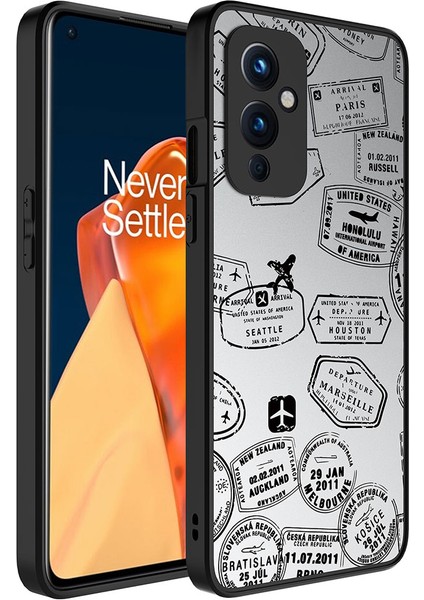 One Plus 9 Kılıf Aynalı Desen Serisi