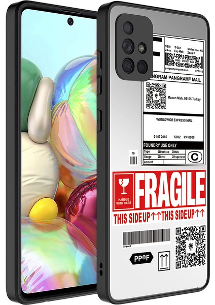 Samsung Galaxy A71 Kılıf Aynalı Desen Serisi