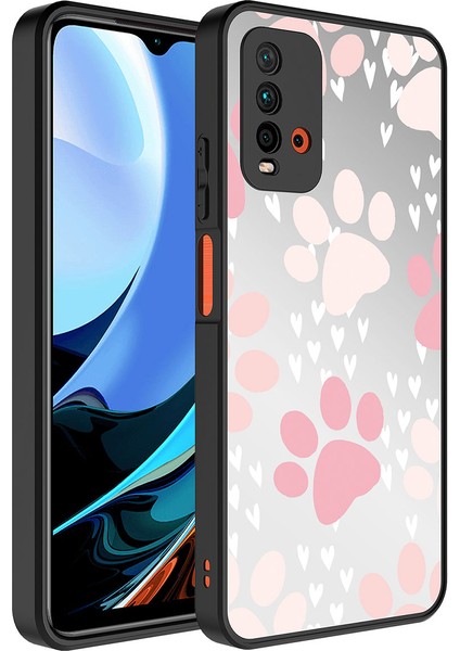 Xiaomi Redmi Note 9 4g Kılıf Aynalı Desen Serisi