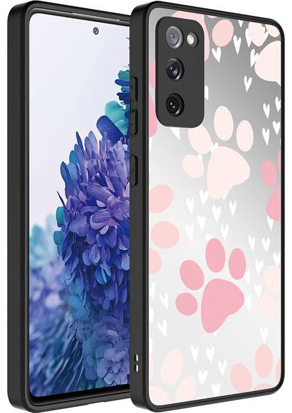 Samsung Galaxy S20 Fe Kılıf Aynalı Desen Serisi