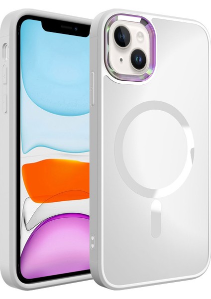Apple iPhone 14 Kılıf Mıknatıslı Halka Serisi