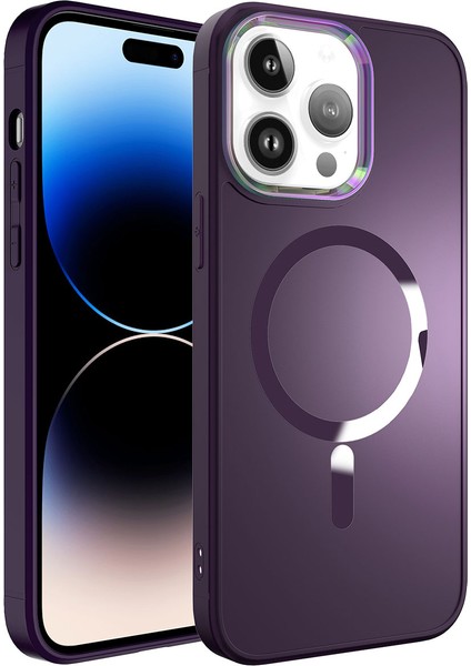 Apple iPhone 14 Pro Kılıf Mıknatıslı Halka Serisi