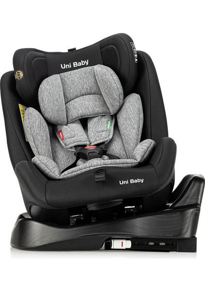 Uni Baby Goldenfix 0-36 kg 360 ° Dönebilen  Top Tether'lı Isofix'li Oto Koltuğu