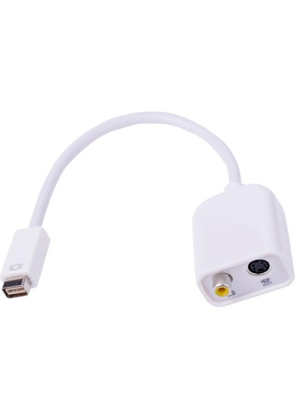 Mini DVI S Video Çevirici Mini DVI Rca Çavirici Mini DVI Av Çevirici