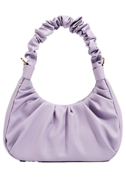 Yeni Kadın Bulut Pileli Omuz Çantası (Yurt Dışından)