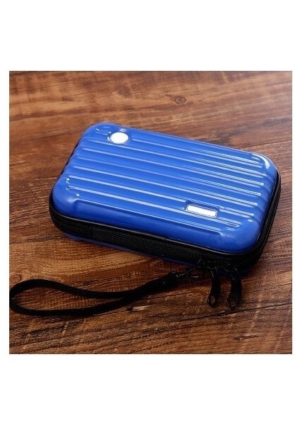 Sert Kabuk 7 Inç Taşınabilir Mini Yıkama Kozmetik Çantası (Yurt Dışından)