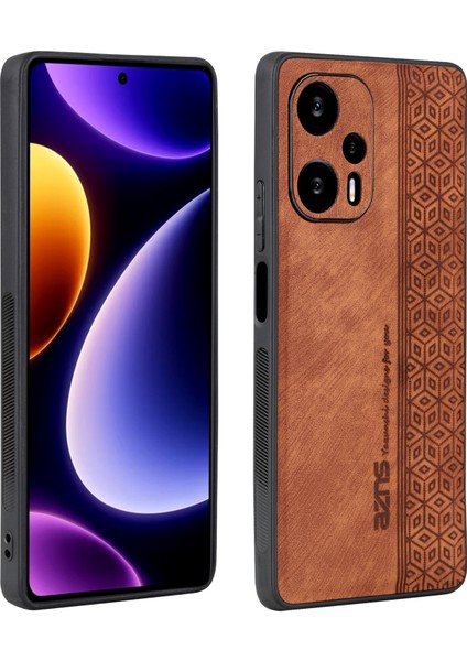 Xiaomi Redmi Note 12 Turbo / Poco F5 5g Telefon Kılıfı, Pu Deri+Tpu Telefon Kapağı (Yurt Dışından)
