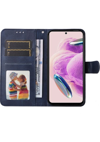 Xiaomi Redmi Note 12S 4g Anti-Çizelge Pu Deri Deri Cüzdan Kapağı Buzağı Doku Standı Kılıflı Kılıf (Yurt Dışından) fiyatları