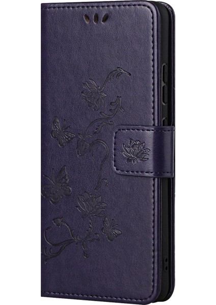 Xiaomi Redmi Note 12S 4g Deri Telefon Kılıfı Kelebek Flip Stand Cüzdan Kapağı (Yurt Dışından) indirimleri