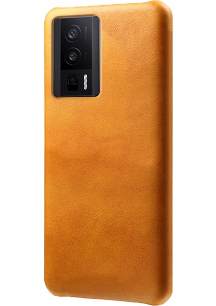Xiaomi Redmi K60 5g / K60 Pro 5g Pu Deri Kaplamalı Pc Telefon Kılıf Buzağı Dokusu Şok Geçirmez Kapak (Yurt Dışından)