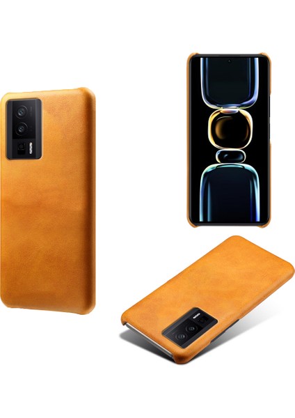 Xiaomi Redmi K60 5g / K60 Pro 5g Pu Deri Kaplamalı Pc Telefon Kılıf Buzağı Dokusu Şok Geçirmez Kapak (Yurt Dışından) fiyatları