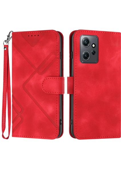 Xiaomi Redmi Note 12 4g Deri Kılıf Cep Telefonu Stand Cüzdan Kapağı (Yurt Dışından)