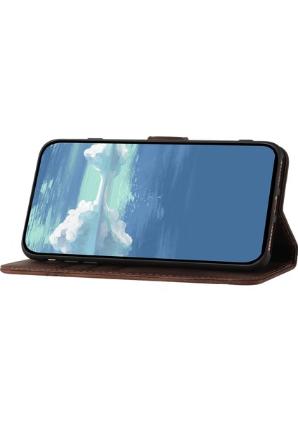 Xiaomi Redmi Note 12 4g Deri Kılıf Cep Telefonu Stand Cüzdan Kapağı (Yurt Dışından)
