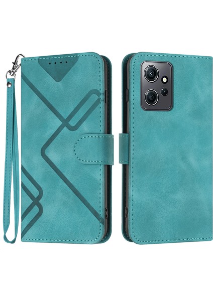 Xiaomi Redmi Note 12 4g Deri Kılıf Cep Telefonu Stand Cüzdan Kapağı (Yurt Dışından)