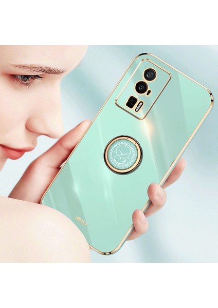 Xiaomi Redmi K60 5g / K60 Pro 5g Kickstand Telefon Kılıfı, Düşme Koruması Elektrokaplatma Tpu Arka Kapak (Yurt Dışından) modelleri