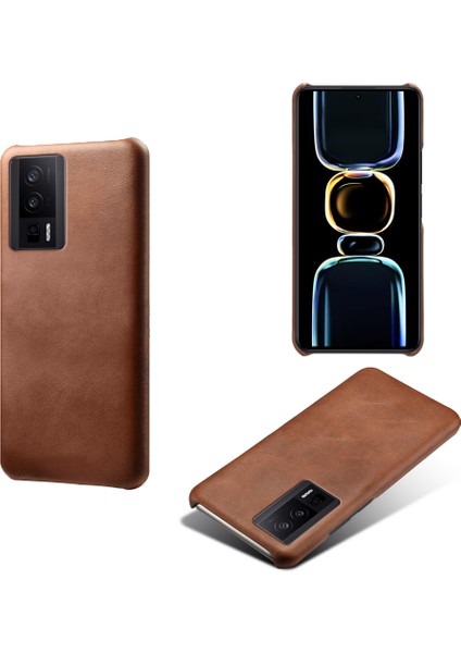 Xiaomi Redmi K60 5g / K60 Pro 5g Pu Deri Kaplamalı Pc Telefon Kılıf Buzağı Dokusu Şok Geçirmez Kapak (Yurt Dışından) fiyatları