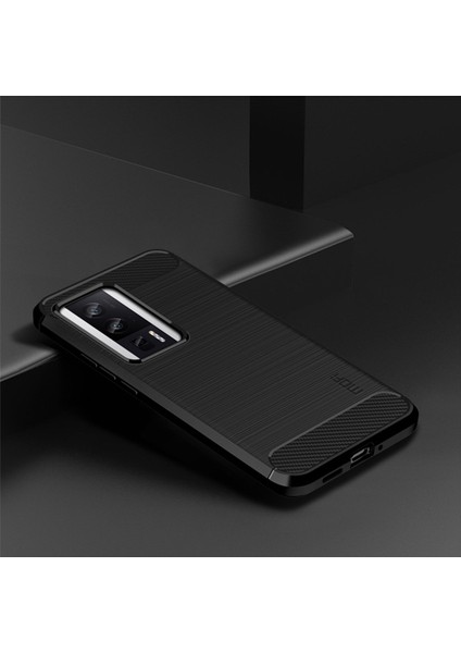 Xiaomi Redmi K60 5g / K60 Pro 5g Karbon Fiber Telefon Kılıfı Çizelge Anti-Çizeltilmiş Fırçalı Tpu Arka Kapak (Yurt Dışından) fiyatları