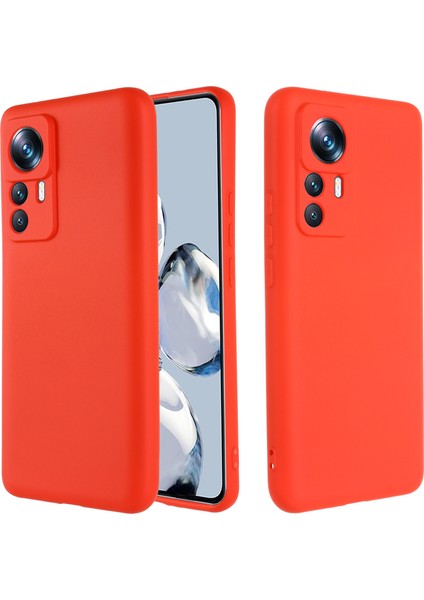 Xiaomi 12T 5g / Redmi K50 Ultra 5g Sıvı Silikon Telefon Kılıfı Damla Geçirmez Akıllı Telefon Koruyucu Kapak Kayış (Yurt Dışından)