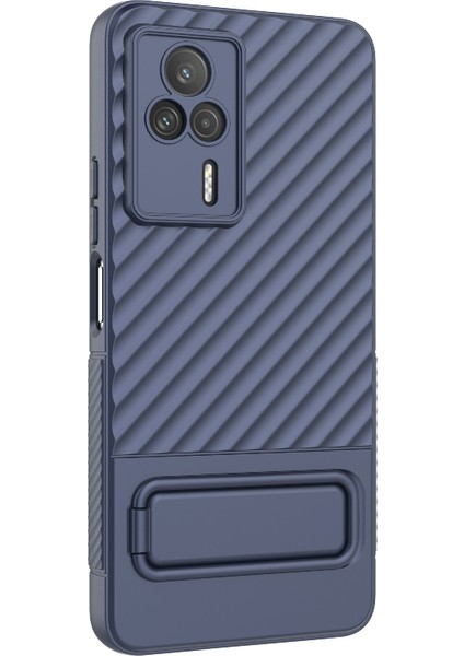 Xiaomi Redmi K60E 5g Telefon Kickstand Case Kamera Lens Koruyucu ile Sağlam Tpu Kapağı (Yurt Dışından)