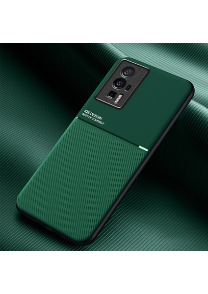 Xiaomi Redmi K60 5g / K60 Pro 5g Pu Deri Tpu Telefon Çizgileri Baskılı Dalgalı Şok Geçirmez Kapak (Yurt Dışından)