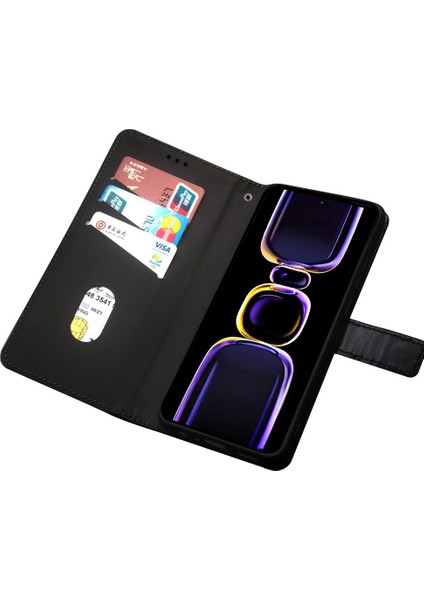 Xiaomi Redmi K60 5g / Redmi K60 Pro 5g Kart Yuvaları Renkli Bir Ekleme Deri Manyetik Telefon Kılıfı Bilek Kayışı (Yurt Dışından) fiyatları
