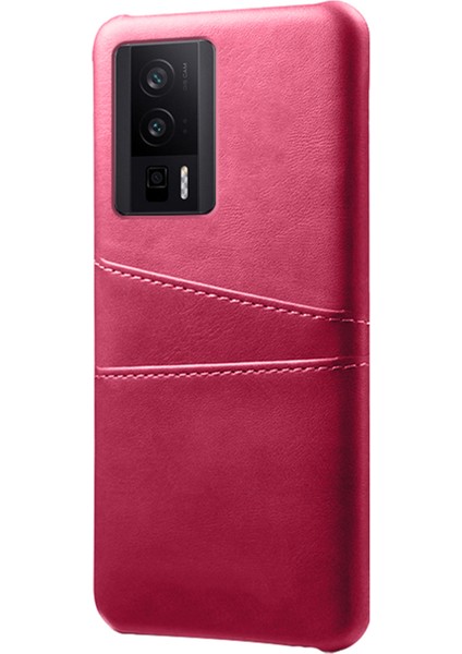 Xiaomi Redmi K60 5g / K60 Pro 5g Pu Deri + Sert Pc Telefon Kılıfı Çift Kart Tutucu Ultra Ince Koruyucu Kabuk Kapağı (Yurt Dışından) fiyatları
