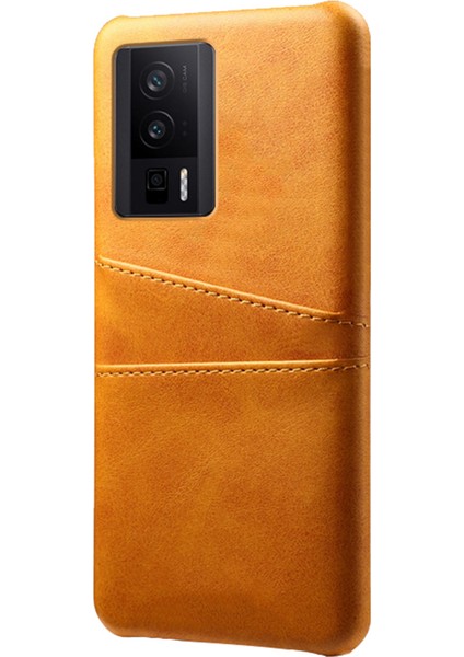 Xiaomi Redmi K60 5g / K60 Pro 5g Pu Deri + Sert Pc Telefon Kılıfı Çift Kart Tutucu Ultra Ince Koruyucu Kabuk Kapağı (Yurt Dışından) fiyatları