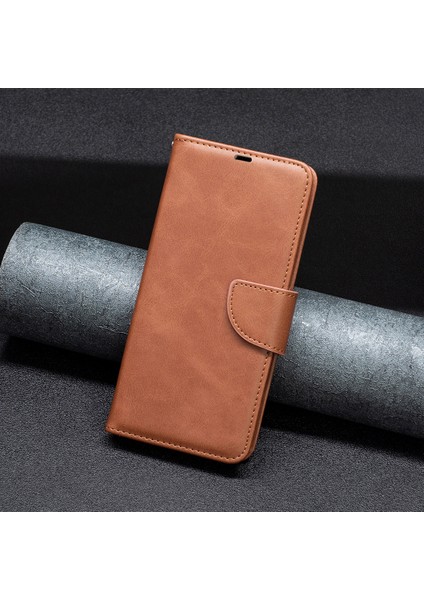 LR Joyful Xiaomi Redmi 12C 4g Cüzdan Telefon Kılıfı Anti-Çizgi Standı Kapak Strap ile Flip Deri Kapağı (Yurt Dışından)