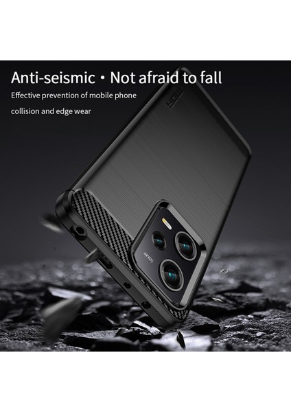 Xiaomi Redmi K60 5g / K60 Pro 5g Karbon Fiber Telefon Kılıfı Çizelge Anti-Çizeltilmiş Fırçalı Tpu Arka Kapak (Yurt Dışından) fırsatları