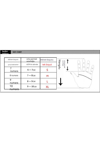 Çocuk Kaleci Eldiveni - Kırmızı (Yurt Dışından) fırsatları