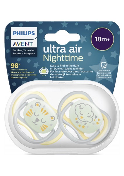 Philips Avent Ultra Air Gece Emziği 18+ Ay