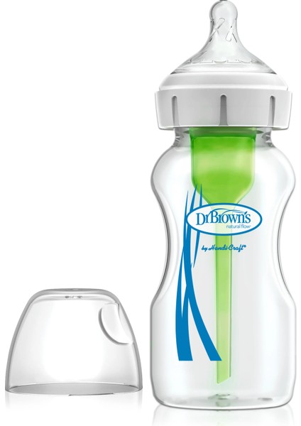 Dr Brown's Geniş Ağız Cam Biberon 270ML (Yeni)