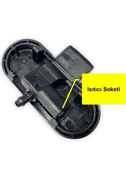 Audi A6 2005-2008 Ön Cam Sağ Fiskiye Memesi Isıtmalı 8J0955988G