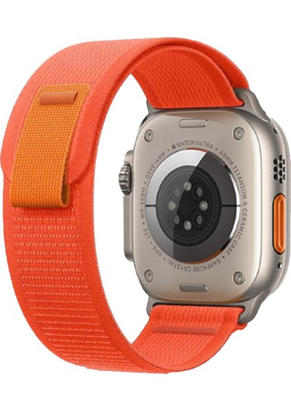 Apple Watch 38-40-41MM Krd-27 Trıal Turuncu Kordon