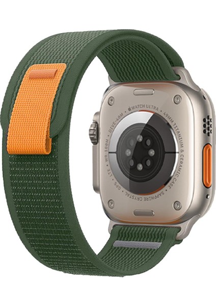 Apple Watch 38-40-41MM Krd-27 Trıal Haki Kordon