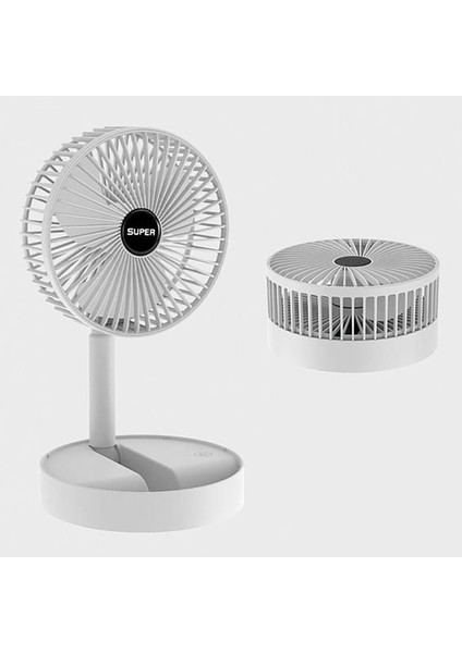 Teleskopik Katlanır Şarjlı Mini Fan Bmfn6 - ELK-05712