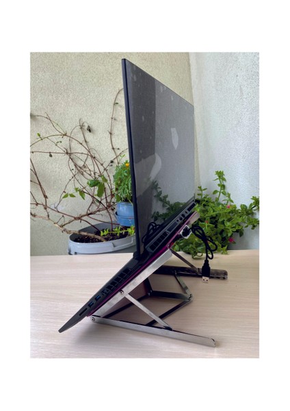 3f S 202303 3 Fanlı Notebook Soğutucu Paslanmaz Pleksiglas 3 Yıl Garantili indirimleri