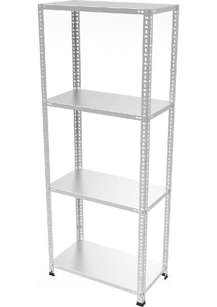 ® 4 Katlı Paslanmaz Krom Raf, Soğuk Oda Rafı 59X75-1.00 MM-150 cm fiyatları