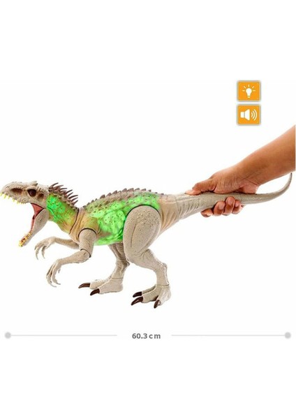 Mattel HNT63 Jurassic World Kamuflaj Dinozor Figürü