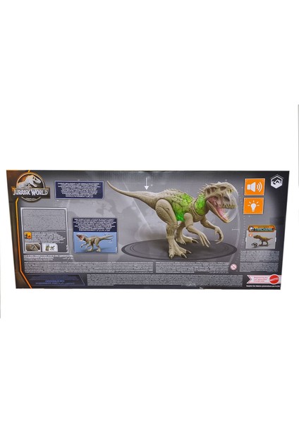 Mattel HNT63 Jurassic World Kamuflaj Dinozor Figürü