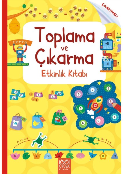 1001 Çiçek Kitaplar Toplama ve Çıkarma Etkinlik Kitabı