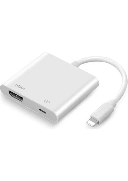 Blue Wings Iphone ve Ipad Için HDMI Kablosu Lightning Dijital Av Adaptörü Çevirici Dönüştürücü