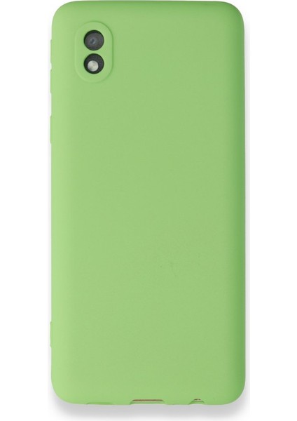Samsung Galaxy A01 Core Kılıf Premium Rubber Silikon - Yeşil