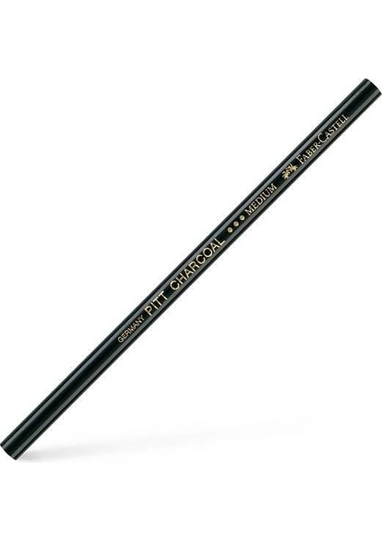 Faber Castell Pitt Charcoal Naturel Kömür Füzen Kalem Medıum