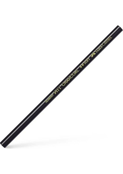 Faber Castell Pitt Charcoal Naturel Kömür Füzen Kalem Soft