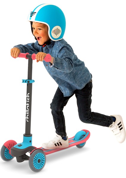 Scotti - 3 Tekerlekli Scooter - Kırmızı