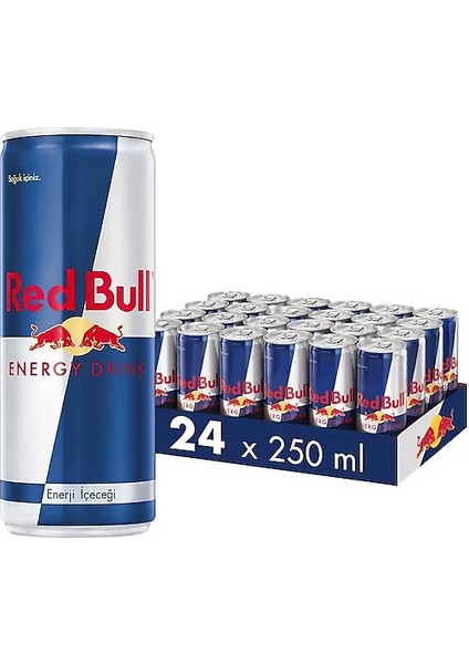 Red Bull 250 ml 24'lü Paket Enerji İçeceği